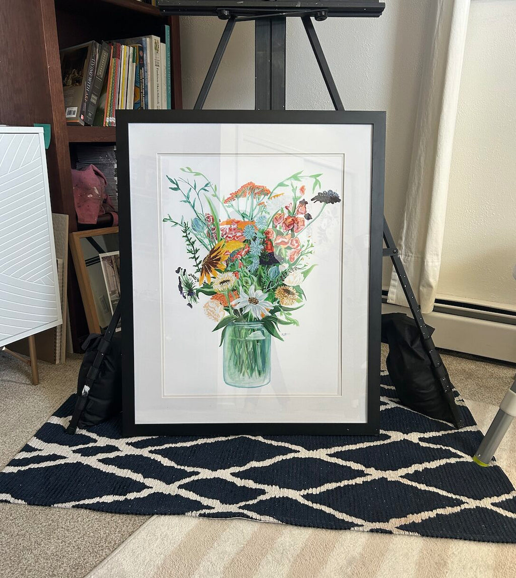 Blossom and Branch Flowers - 18x24 image