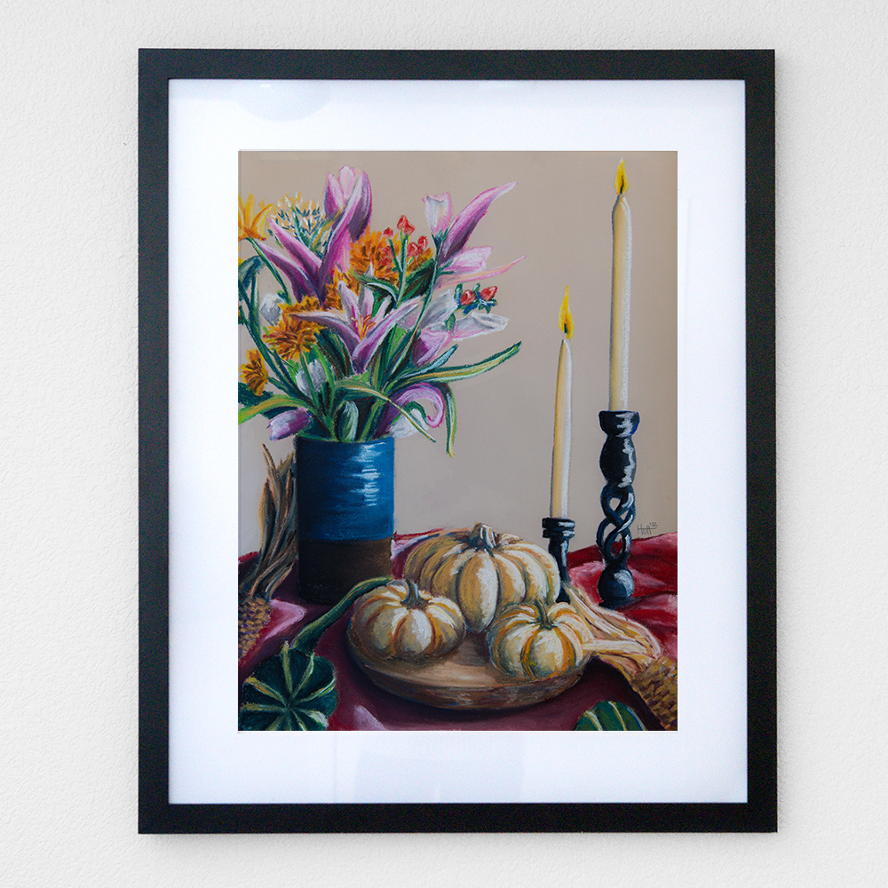 Fall Harvest Original Painting image 1