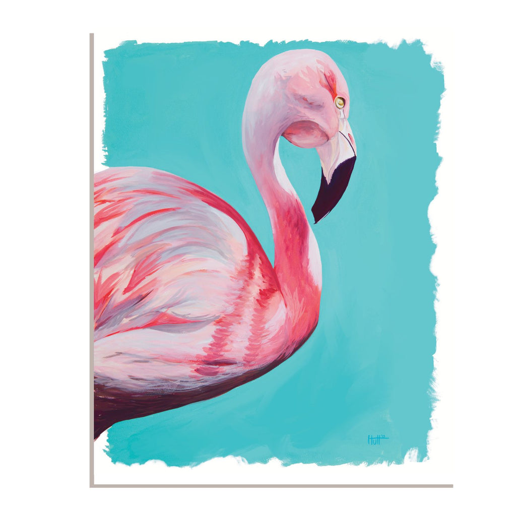 Uncaged: Flamingo Original Painting image 0