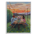 Crowded Table Original Kintsugi image 0