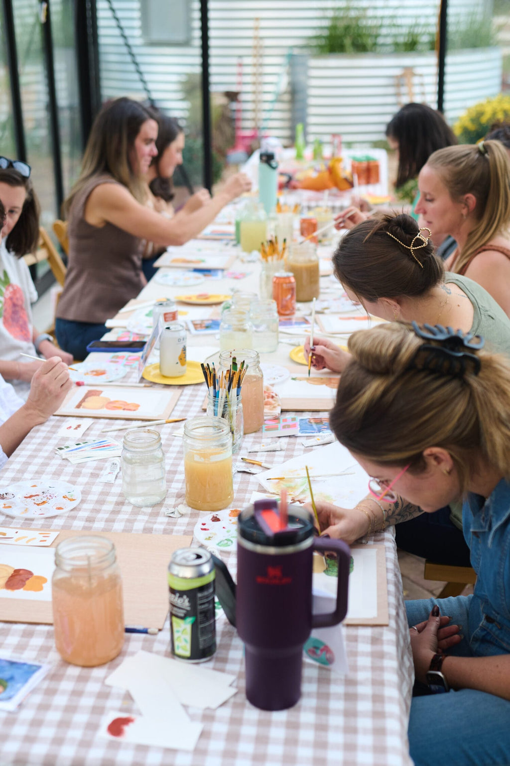 Abstract Landscape Denver Painting Workshop image 1