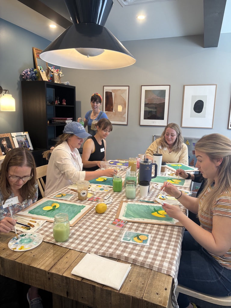 Fall Harvest Pumpkins Denver Painting Workshop image 6