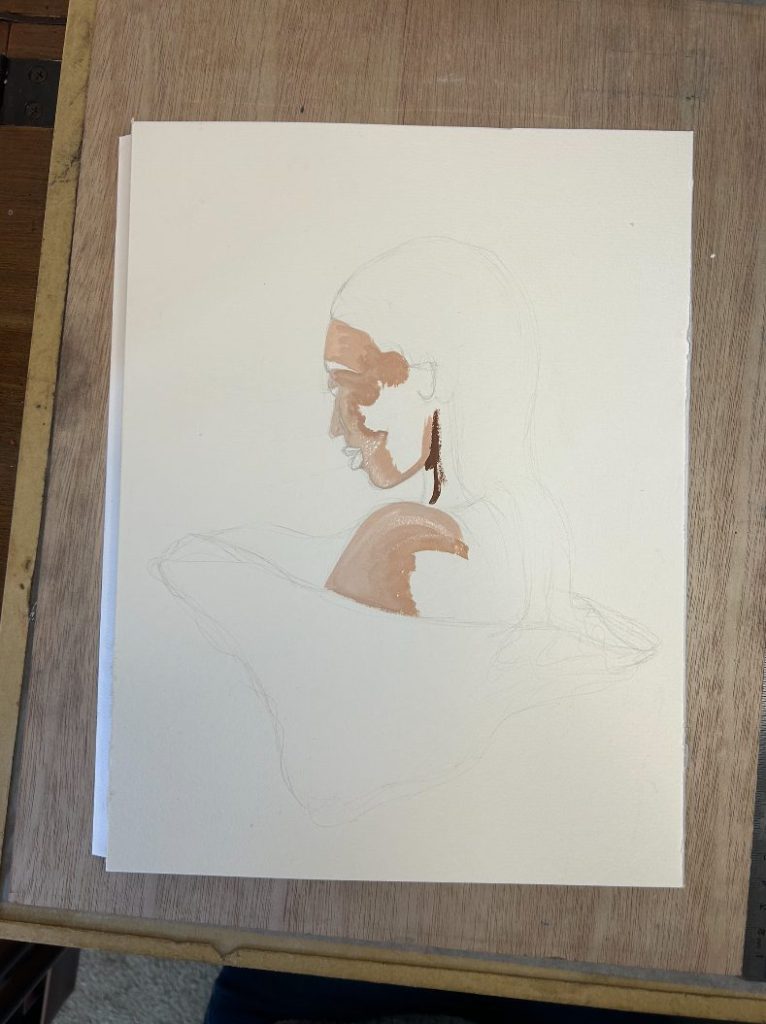 Aphrodite Painting in the works