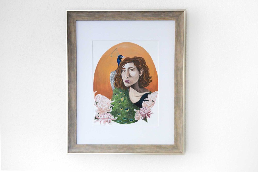 Uncaged: Uncertainty Original Painting - Image 2