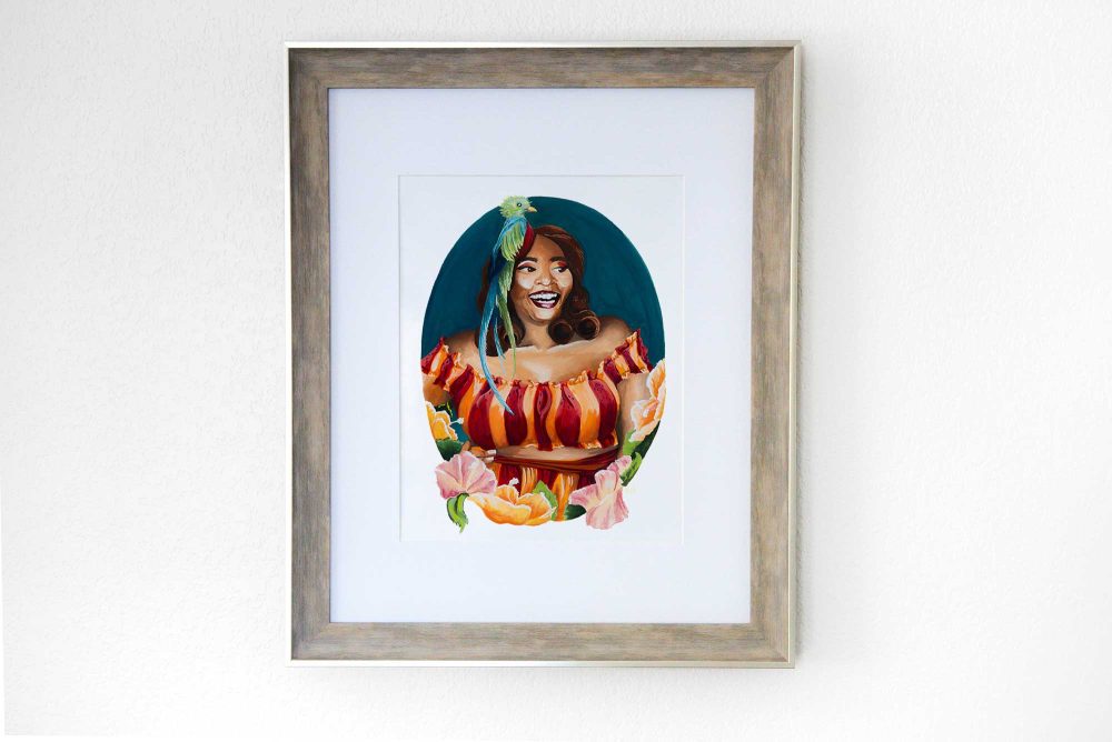 Uncaged: Joy Original Painting - Image 2