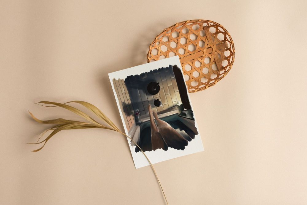 Relax in The Bath • Everyday Cards - Image 2