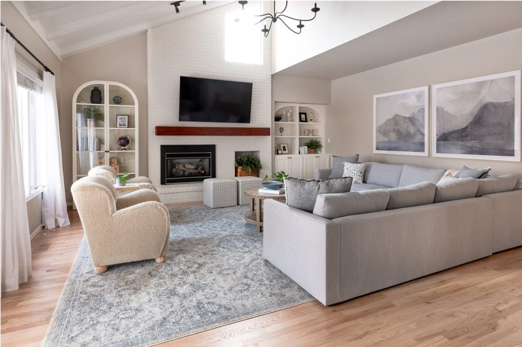 Interior Design photography, capturing the full space.