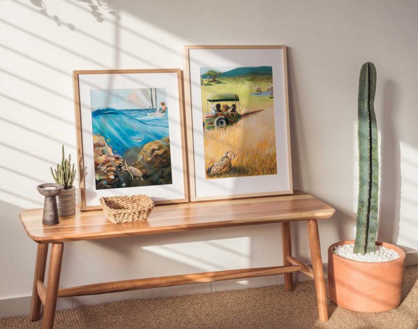 Tobias and Mozi Travel the World