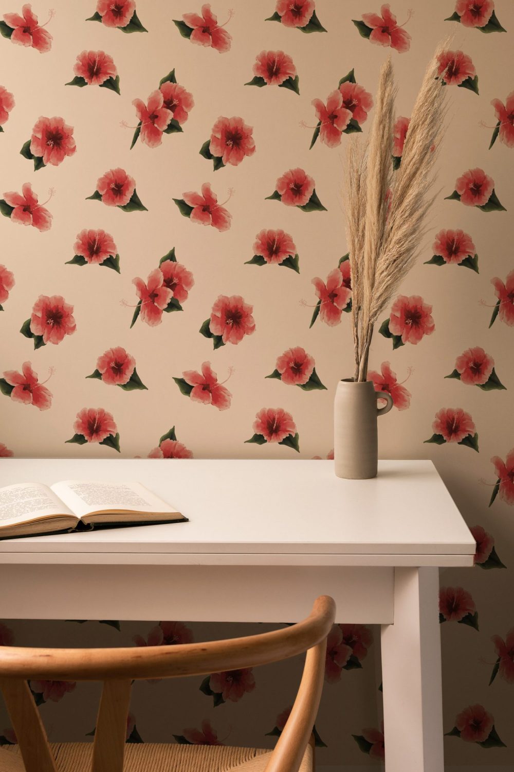 California Pink Hibiscus wallpaper