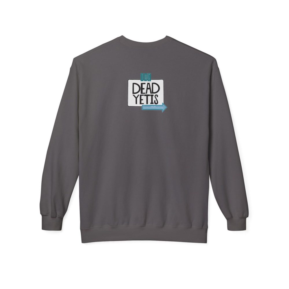 Lounging Yeti Unisex Fleece Crewneck Sweatshirt - Image 14