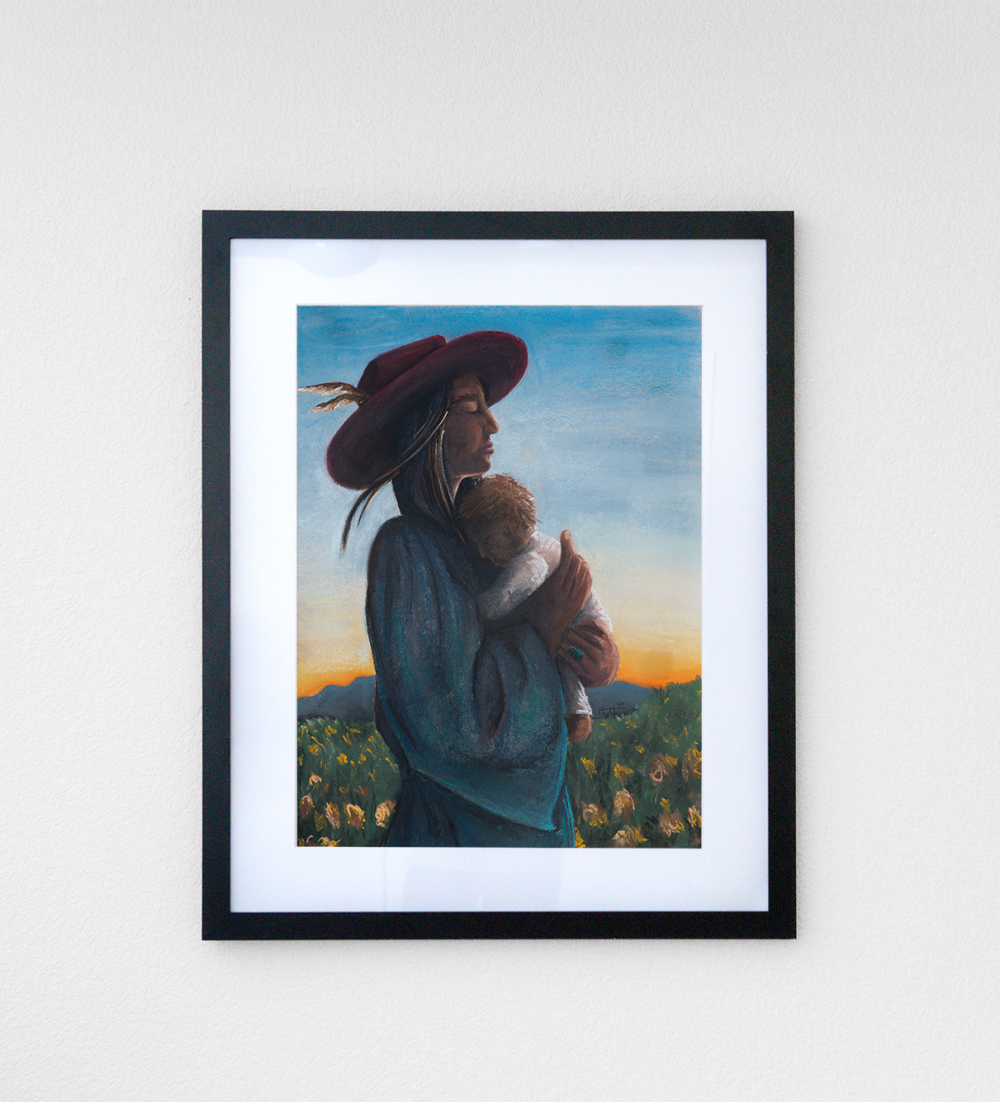 A Mother's Prayer Original Painting - Image 2
