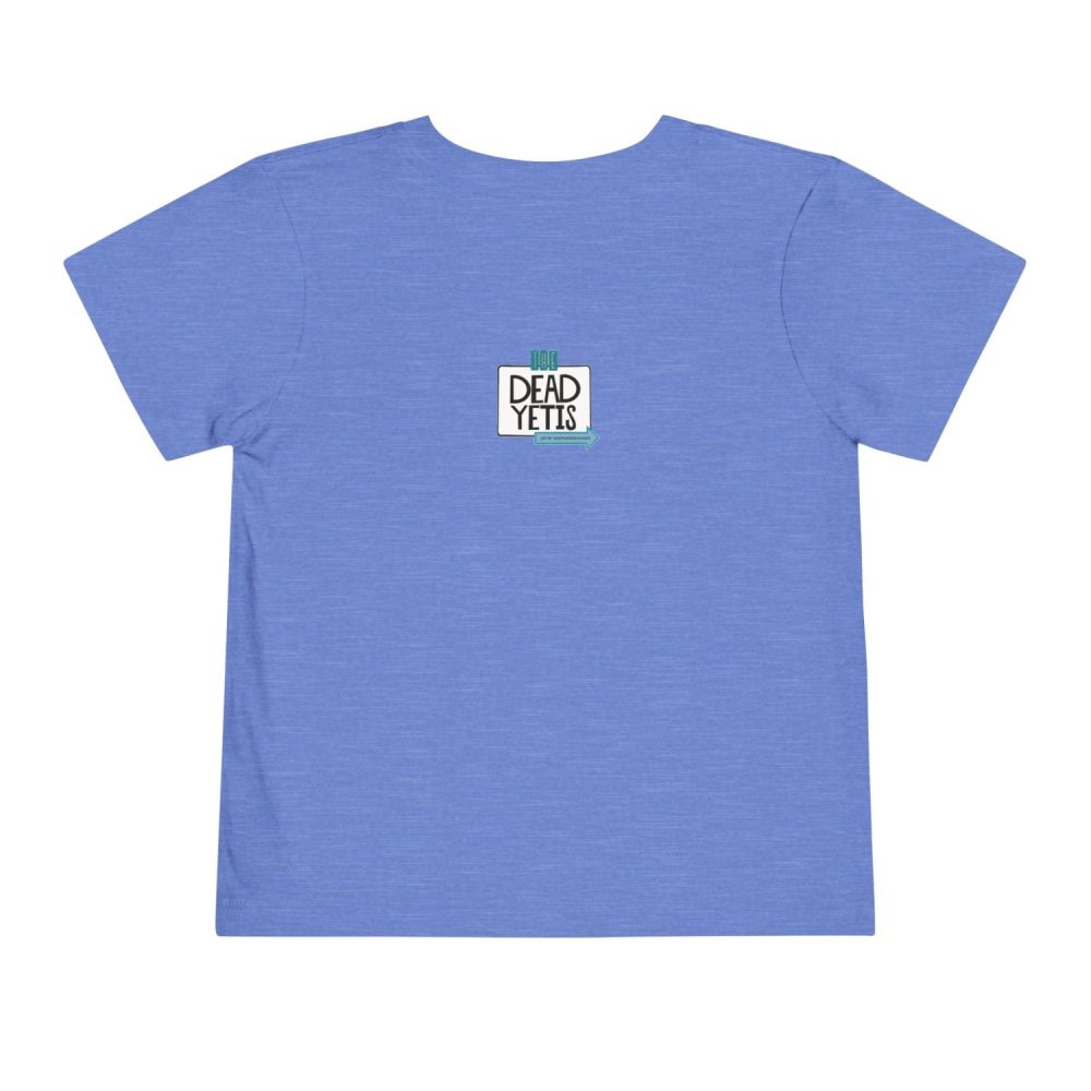 Lounging Yeti - Toddler T-Shirt - Image 2