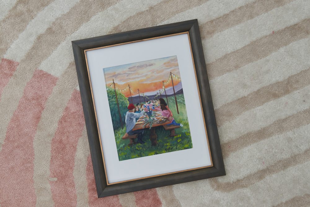 Crowded Table 8x10 Print