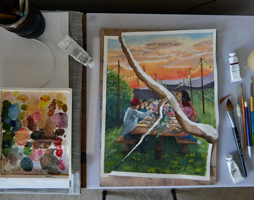 Kintsugi Painting – Healing how community looks and works