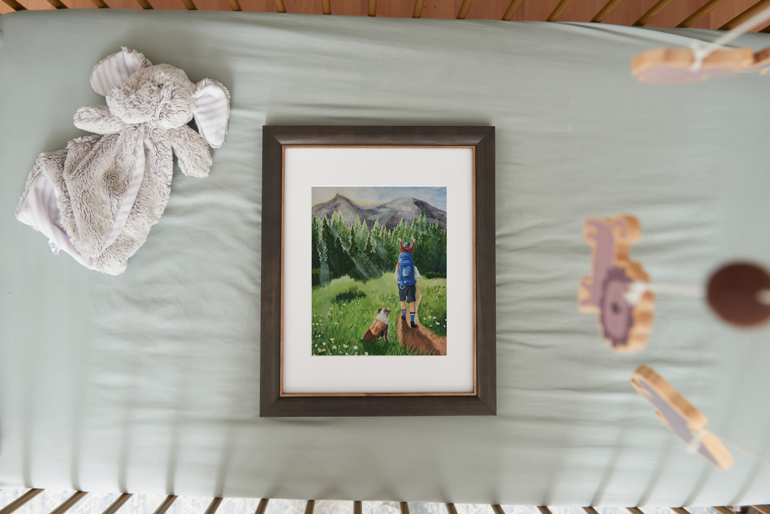 Father's Day Hike 8x10 Print