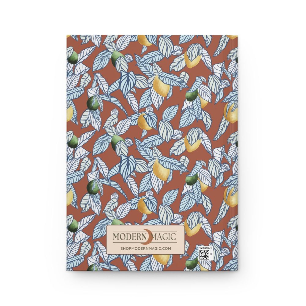 Citrus Dreams Creative Journal - Lemon & Lime Terracotta - Image 2