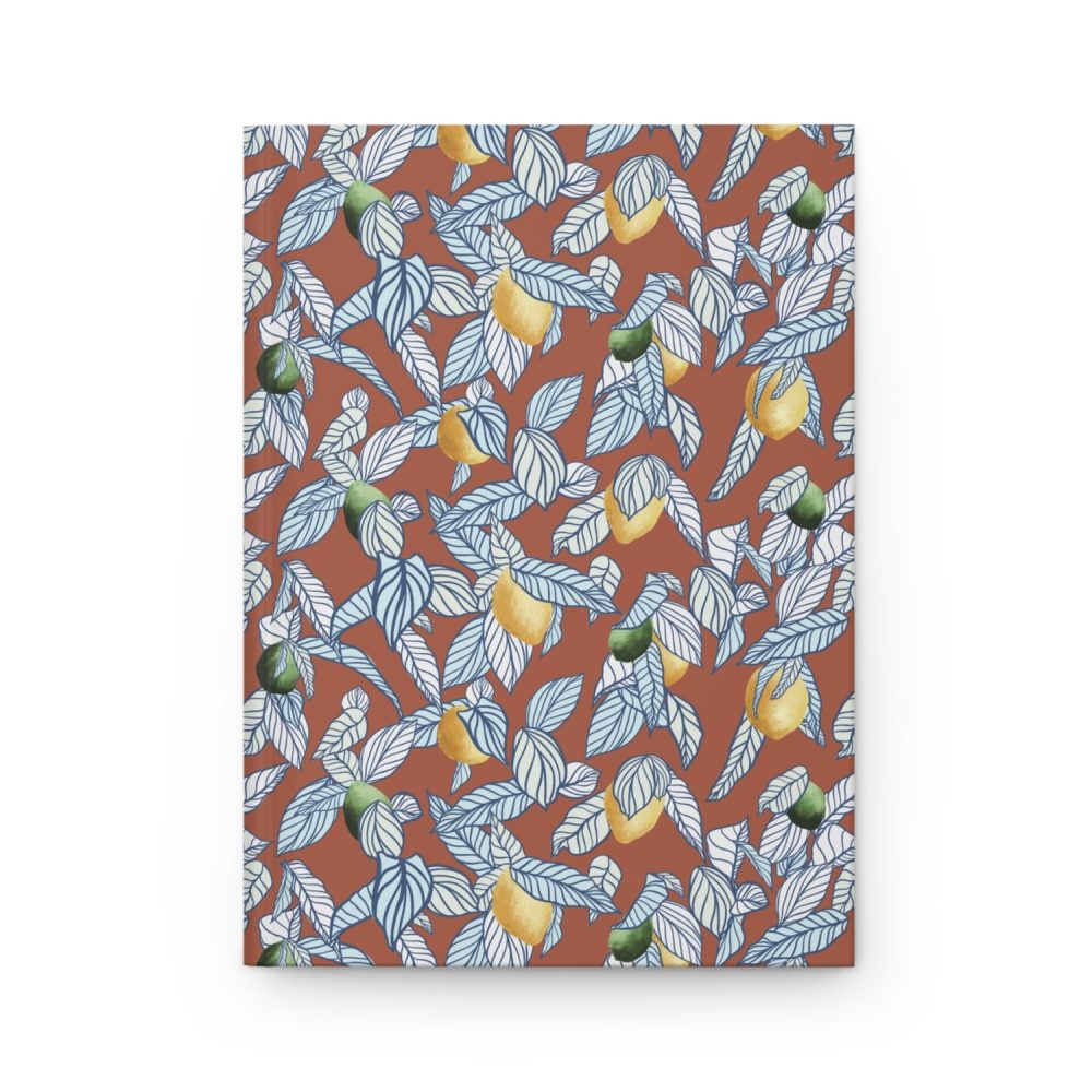 Citrus Dreams Creative Journal - Lemon & Lime Terracotta