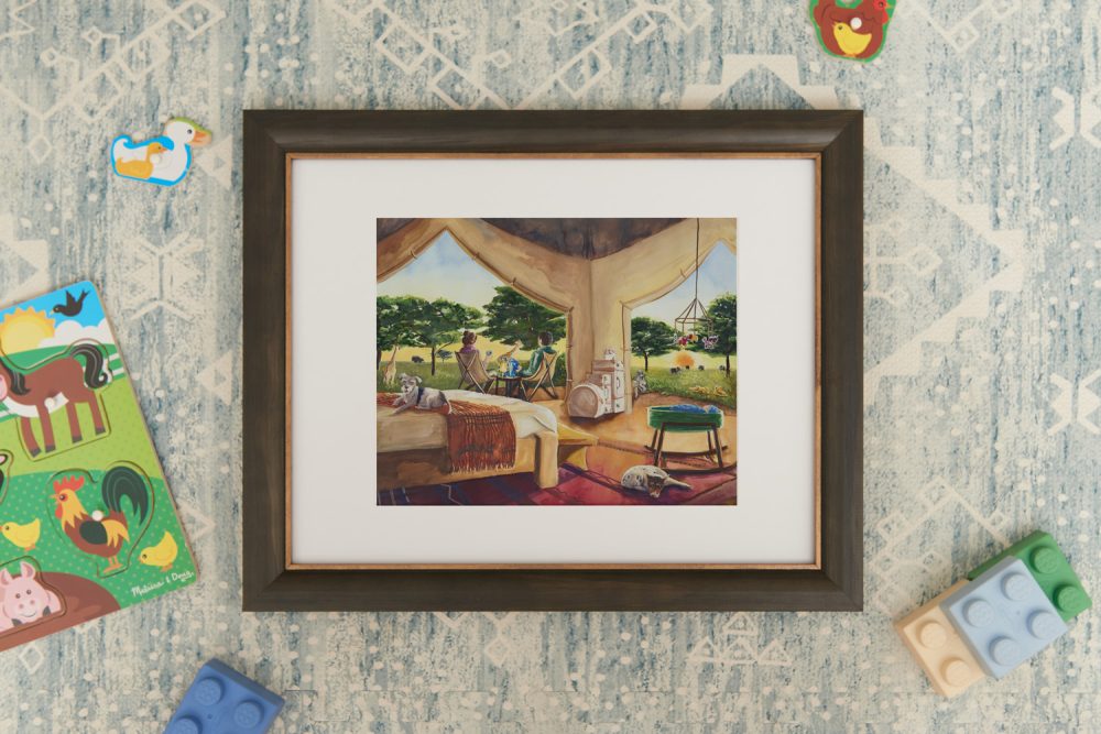 African Safari Nursery Art Print - Image 3