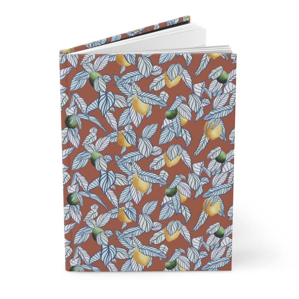 Citrus Dreams Creative Journal - Lemon & Lime Terracotta - Image 3