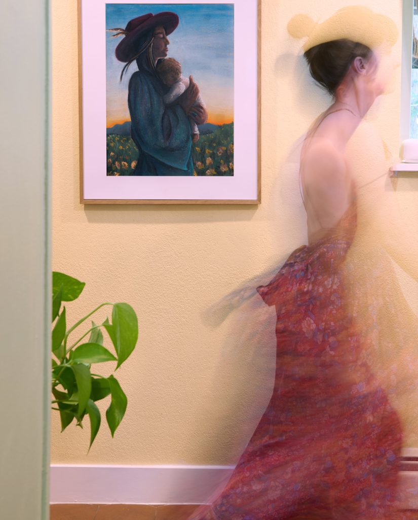 A Mother's Prayer Soft Pastel Print 18x24