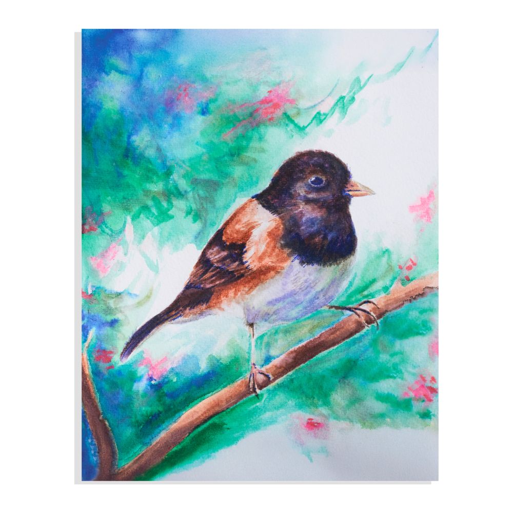 Song of a Chickadee art print